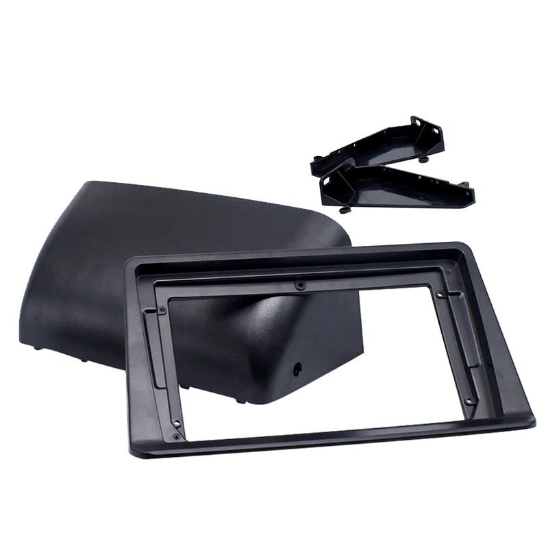 2 Din 9 дюймов Для Mitsubishi Pajero Montero Рамка для автомагнитолы V31 Cheetah Kingbox Панель-адаптер для стереосистемы Навигационная панель