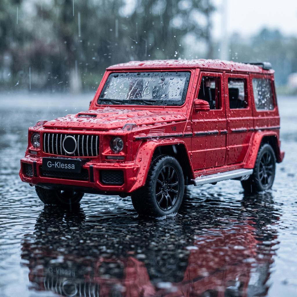 1:32 Модель автомобиля Mercedes Benz G63 Amg W463 Внедорожник Литой Металлическая Игрушка Автомобиль Декор для Дома и Подарок на Рабочий Стол Компьютера