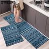 Минималистский этнический ковер напольный коврик кухонный ковер ванная дверь коврик напольный