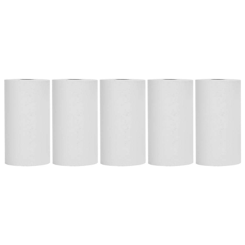 5 Rolls Thermal Receipt Paper Roll Thermal Paper for Office Machine Small Printer