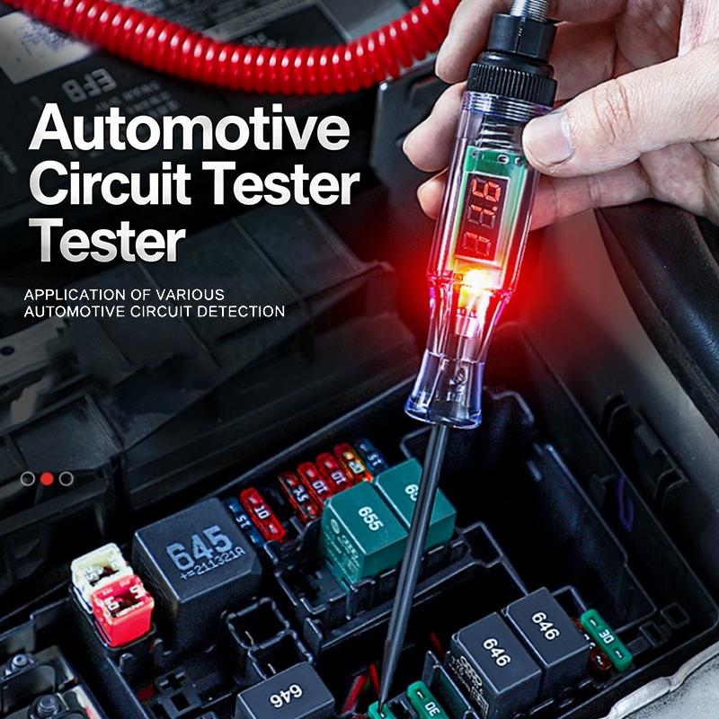 3V-120V Автомобильный Диагностический Цифровой Дисплей Зонд Тестовая Ручка Автомобильная С Крышкой Напряжение Цепь Тестер Авто Электрический Измерительный Перо