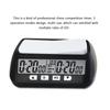 Professional Chess Clock Electronic Board Game Competition Hour Meter Compact Count Up Down Timer
