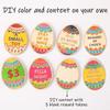 27 шт. пасхальных яиц для детей, семейные пасхальные яйца, наполнители для корзинок, деревянные погашаемые наградные жетоны с выгравированными высказываниями