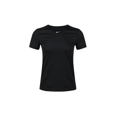 Pro Mesh Dri-Fit Slim-Fit дышащая быстросохнущая тренировочная футболка с короткими рукавами женские топы черные AO9952-010