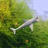 Mini Shark Simulated Floating Whales Aquarium Ornaments Realistic Floating Cartoon Figurines Odorless Fish Tank Decoration Vibrant Colors Miniature