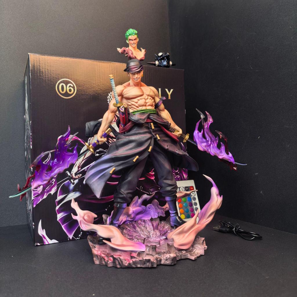 Скульптура Зоро в бою из One Piece: Тэнма Ями Король Канама Яма Взрыв
