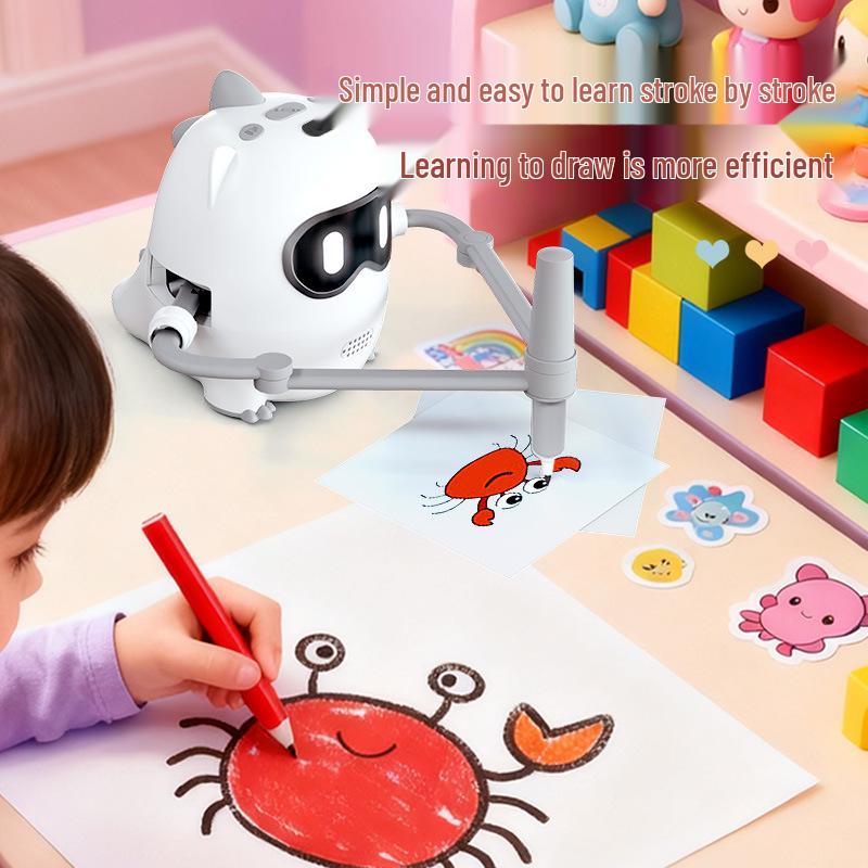 Smart Painting Robot: Early Education Drawing Aid for Kids