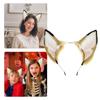 Artificial Dog Ear Headband Cosplay Costume Hairhoop Masquerades Party Hairband Anime Headwear Role Play Accessory