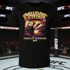 2026 Лето UFC Дональд Серрони Боевая Графическая Футболка Женская Спортивная Хлопковая С Коротким Рукавом Свободная Повседневная Рубашка для Фитнеса Унисекс
