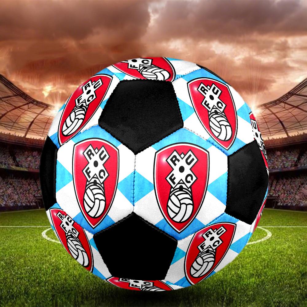 РАЗМЕР 5 Rotherham United F.C. Футбольный мяч Цветной Для всех возрастов Машинная строчка ПВХ Готов к соревнованиям Прочный Высокий отскок