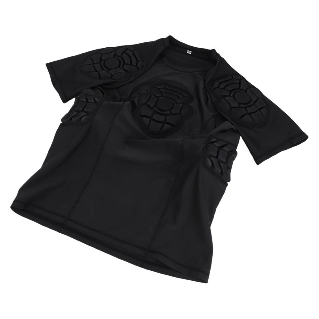 Вратарская футболка для мужчин женщин EVA Футбольная компрессионная футболка с защитой Футбольная защитная экипировка Защита ребер