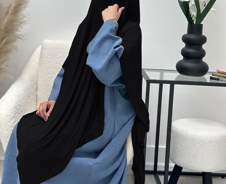 2024 Лория Дубай Ближний Восток Однотонный платок на голову HJ934