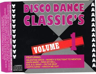 CD РАЗНЫЕ ИСПОЛНИТЕЛИ - Disco Dance Classic's Volume 1 STH538CD Streetheat 1988 Германия Соул/Фанк Б/У