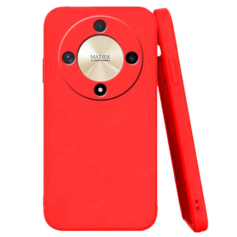 Чехол-накладка для Honor Magic 6 Lite Huawei Honor Magic 6 Lite Capas Противоударный Жидкий Силикон Мягкий Fundas Honor Magic 6 5 4 Lite