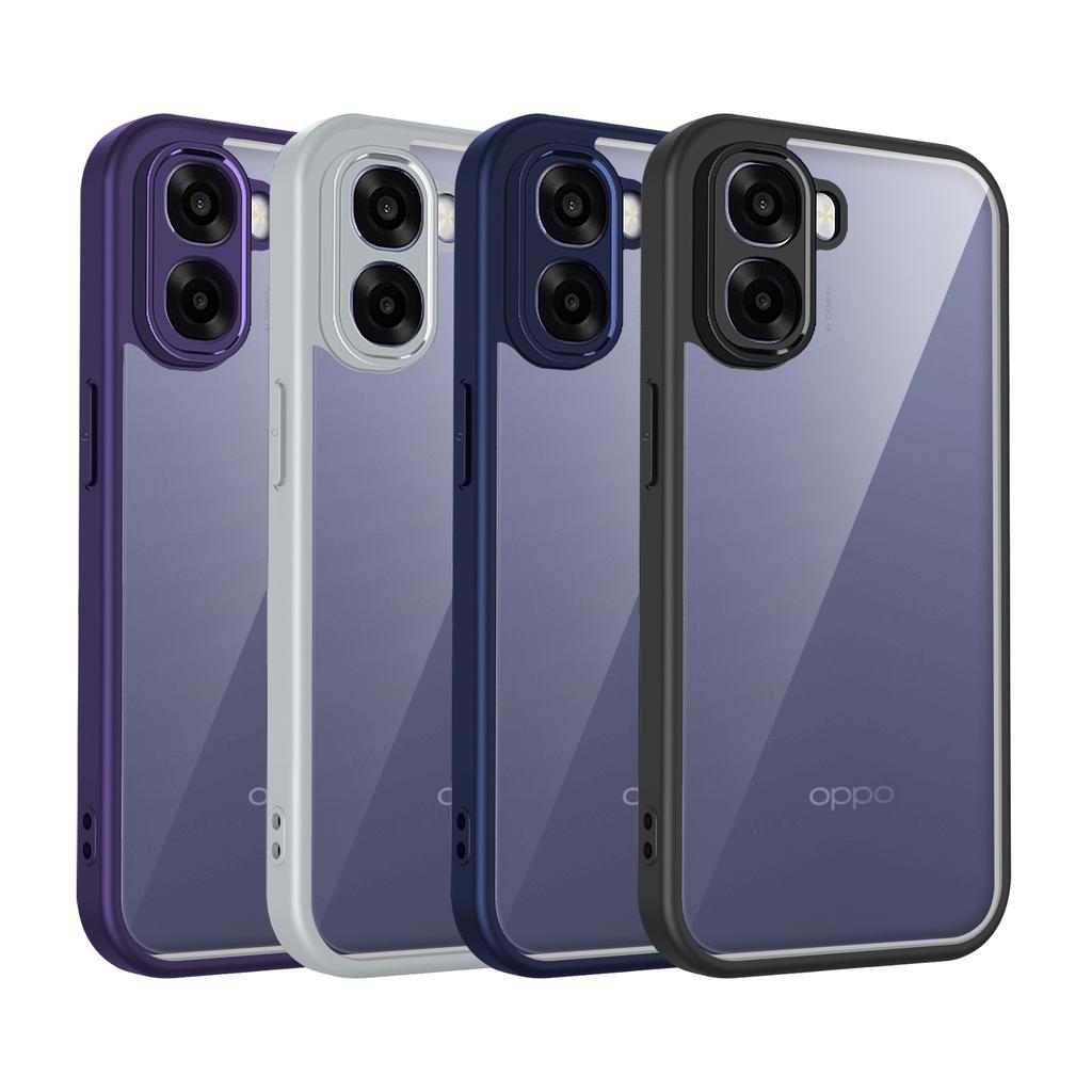 Чехол для Oppo A6x Чехол для телефона OPPO A6x 4G Чехол-бампер A6X Air Cushion Ударопрочный Силиконовый Бампер Прозрачная Матовая Задняя Крышка Жесткая