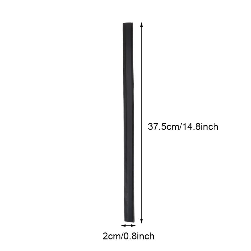 Auto Side Window Wiper Water Removal Mist Multifunctional Silent Car Glass Wiper Rubber Strip Universal Wiper Blades Easy Installation Black