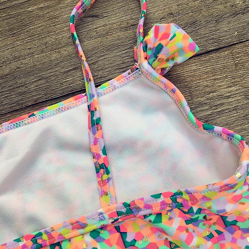 Детский купальник с принтом