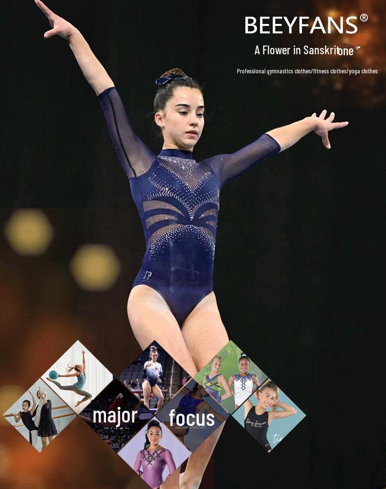 Летняя детская одежда для гимнастики, танцев и балета: Костюмы для выступлений и тренировок для девочек