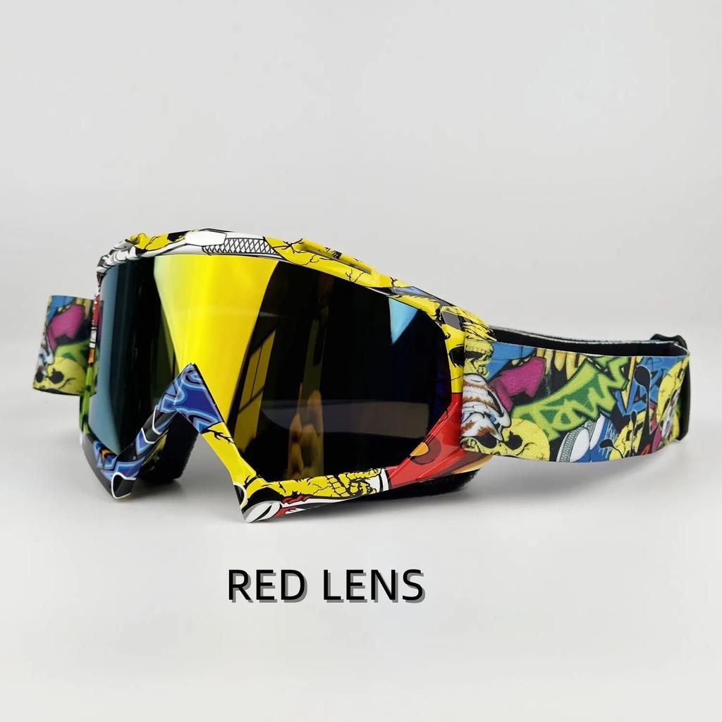 Мотоциклетные очки для мужчин, солнцезащитные очки для мотокросса, защитные защитные MX, очки для шлема ночного видения, винтажные очки для вождения