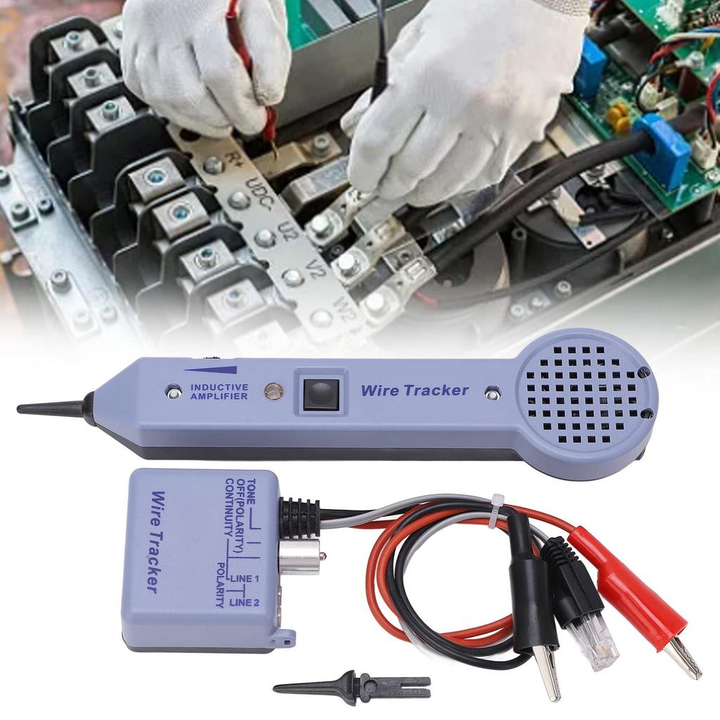 Cable Tester Cable Toner Detector Tone Tracing Tester Tone Generator Probe Kit Wire Tracer Kit Wire Tracer Circuit Tone Probe Wire Tracer