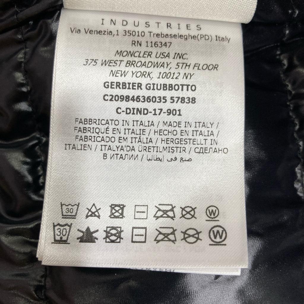 Moncler GERBIER GIUBBOTTO Jacket 1 khakiUsed