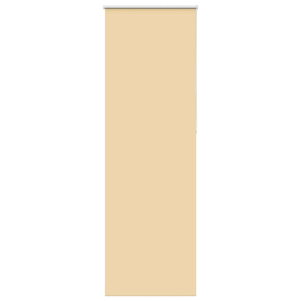 Roleta Zaciemniająca Beżowa 75X230 Cm Szerokość Tkaniny 70,7 Cm