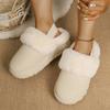 Женская подкладка с мягкой толстой подошвой, с завышенной подошвой, для улицы, утепленные, теплые, легкие, удобные, со штрипками, хлопковые туфли для земли, зимние ботинки, тапочки