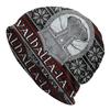 FA LA LA LA LA VALHALLA VIKING акриловые женские шапочки унисекс ветрозащитная лыжная кепка двухслойная тканевая шляпа-капот