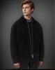 Men's Trendy Suede Velvet Zipper Jacket with Large Pockets - Casual Lapel Design for Spring and Autumn