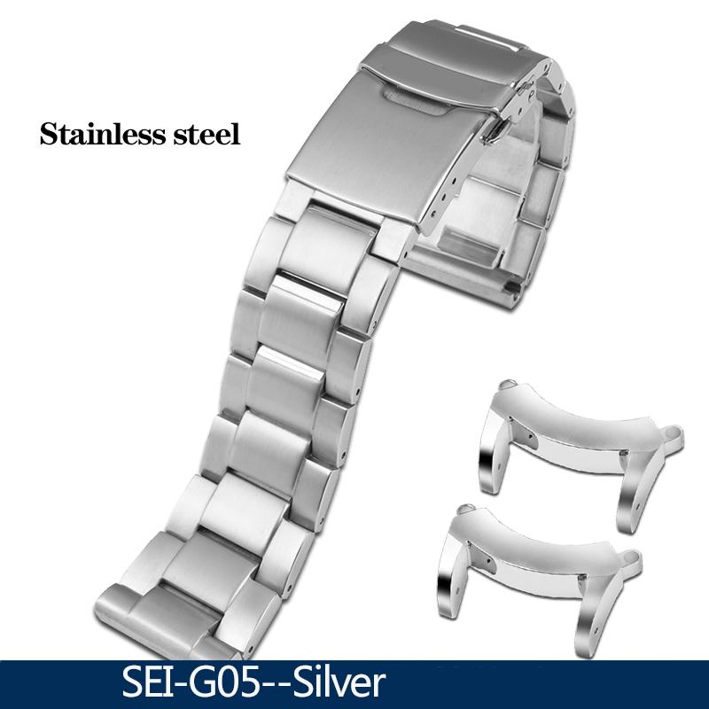 Новый резиновый ремешок для часов Citizen BJ8050 BJ8050-08E, нержавеющая сталь, ушки, маленький/маленький монстр, модифицированный силиконовый ремешок для часов