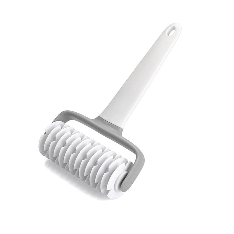 Turning Smooth Baking Tool Cookie Cake Net Dough Roller Cutter Pizza Dough Roller Cutter For Restaurant