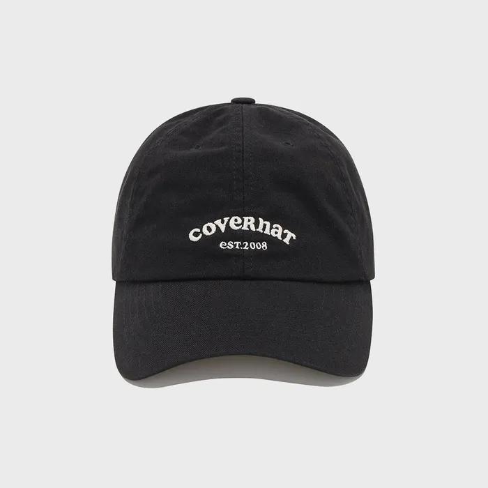 [Стандартный крой] Бейсболка с логотипом Cloverheart Arch Cooper Черная
