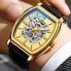 Модные полые часы для мужчин, роскошные деловые часы, мужские водонепроницаемые механические наручные часы Relogio Masculino
