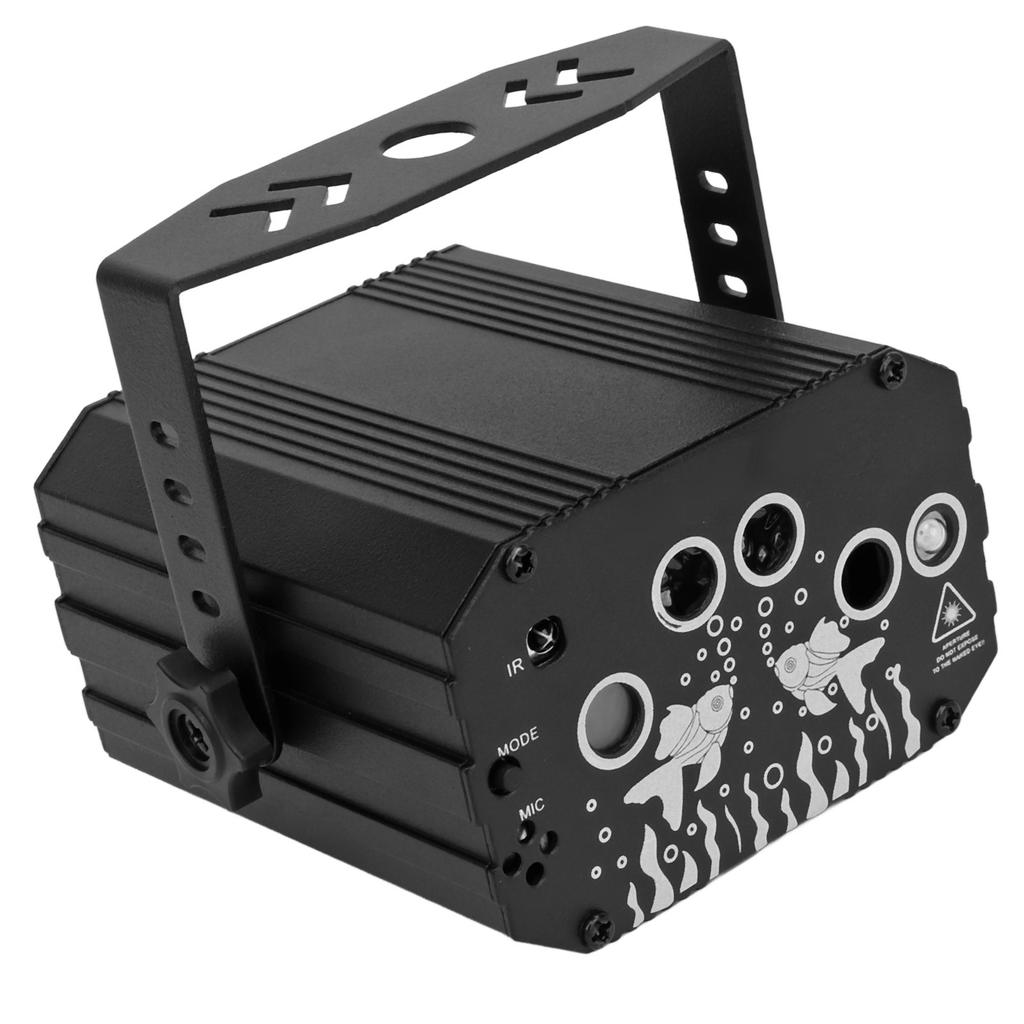 DJ Party Lights Stage Laser 3000mah USB Charging Sound Activated Laser Light with Remote Control for Club KTV Dance