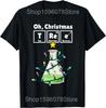 Chemistree Уродливая Рождественская Елка Химия Наука Каламбур Футболки Унисекс Уличная Одежда Футболка С Коротким Рукавом Унисекс Свободная Одежда