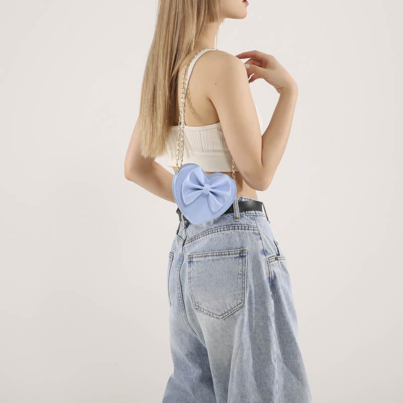 Милая сумка в форме сердца, сменная помада, простая модная сумка для любви, летняя новая милая сумка для девочек