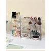 Mirror Cabinet Storage Box Desktop Transparent Dressing Table Skin Care Products Jewelry Makeup Brush Multi-layer Storage Rack Lipstick Storage Rack