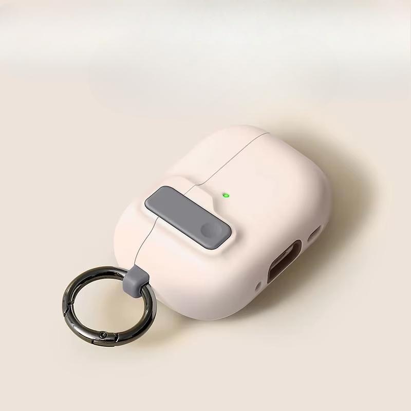 Для Airpods 4 наушники противоударный чехол автоматический переключатель безопасный замок защитный силиконовый чехол для Apple Airpods4 аксессуары