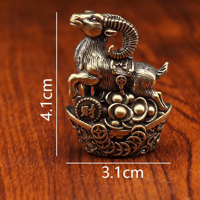 Креативная латунная подставка для благовоний «Зодиак» - Дизайн «Дракон», «Тигр», «Змея», Ручная работа из чистой меди