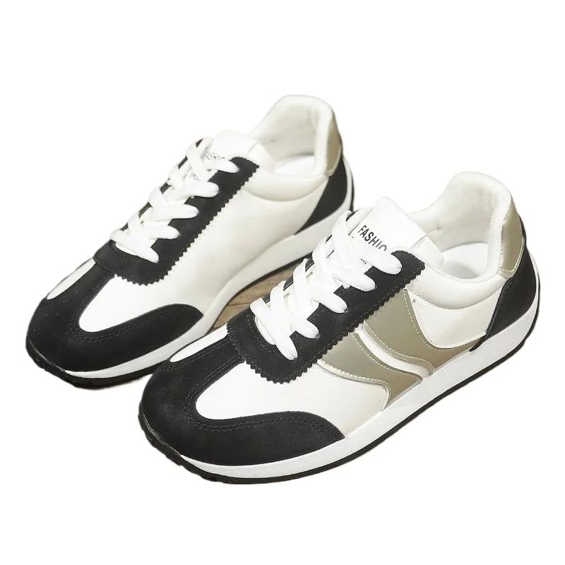 2024 Брендовые женские туфли со шнуровкой спереди, женские вулканизированные туфли, горячая распродажа, цветные, новые, повседневные туфли больших размеров для активного отдыха, Zapatos