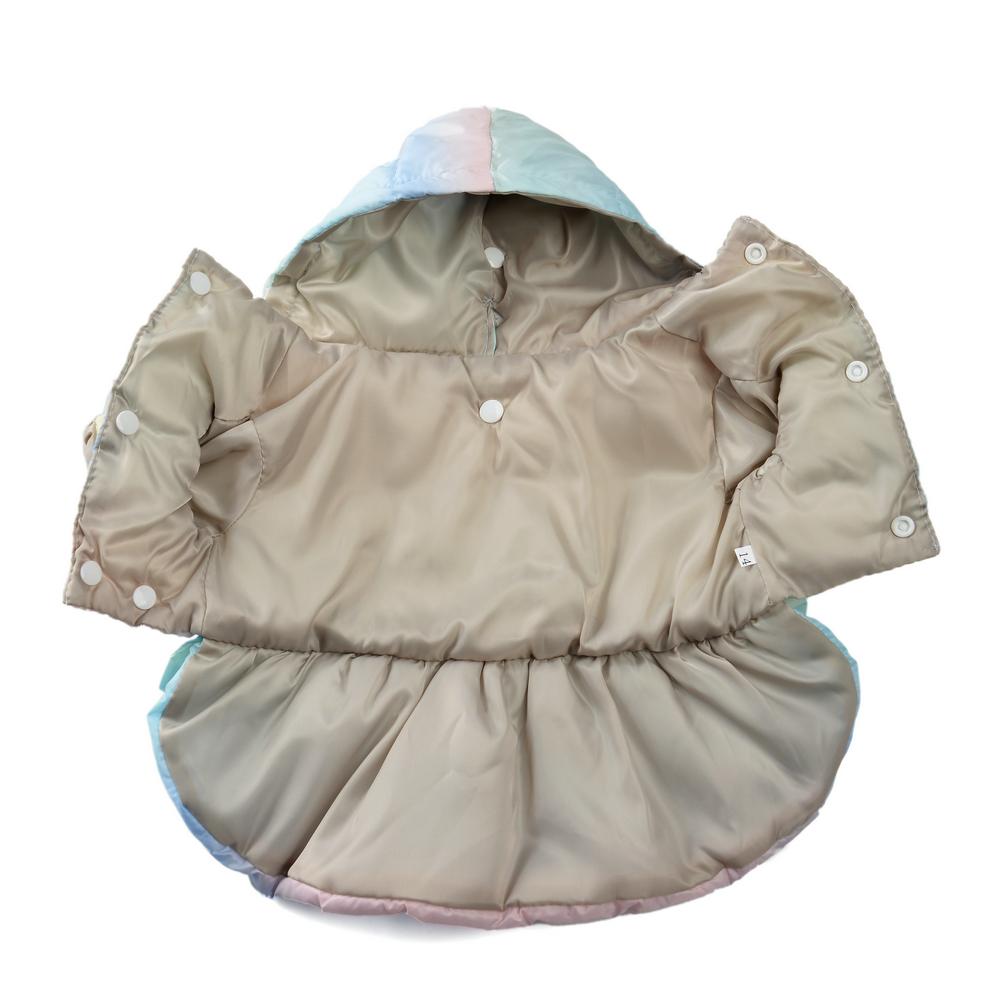 Куртка для собаки с капюшоном Зимняя одежда для маленьких собак Кошек Жилет Милое Мягкое Пальто для щенка Мопс Французский бульдог Йоркширский костюм Одежда для питомца