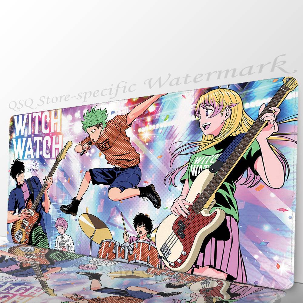 Коврик для мыши Anime W-Witch Watch, коврик для стола с подкладкой, игровые аксессуары, Prime Gaming XXL, подкладка для клавиатуры, амортизирующий коврик