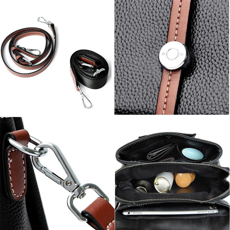 Ощущение кожи, мягкая натуральная кожа, женская сумка через плечо из 100% коровьей кожи, модная женская сумка через плечо 2023, женские качественные кошельки