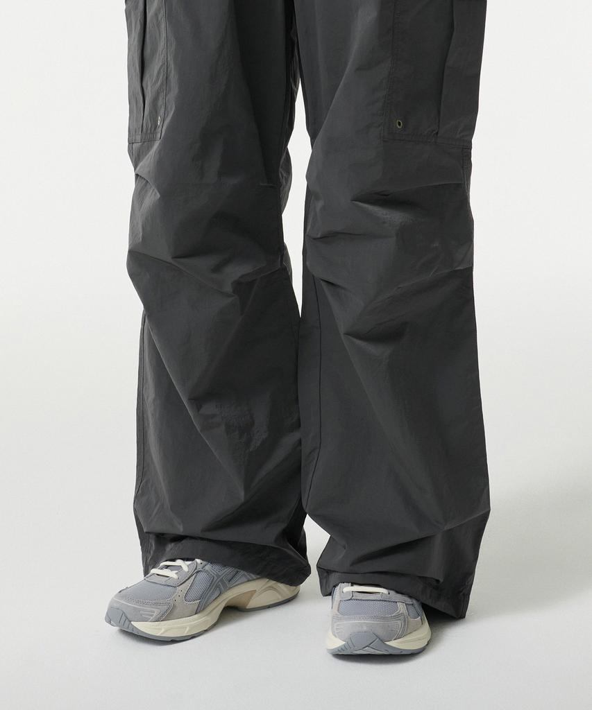 MUSINSA STANDARD WOMAN Women'S Bright Parachute Cargo Pants [Dim Grey]