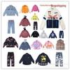 Унисекс джинсовая куртка и джинсы с вышивкой - Стиль High Street
