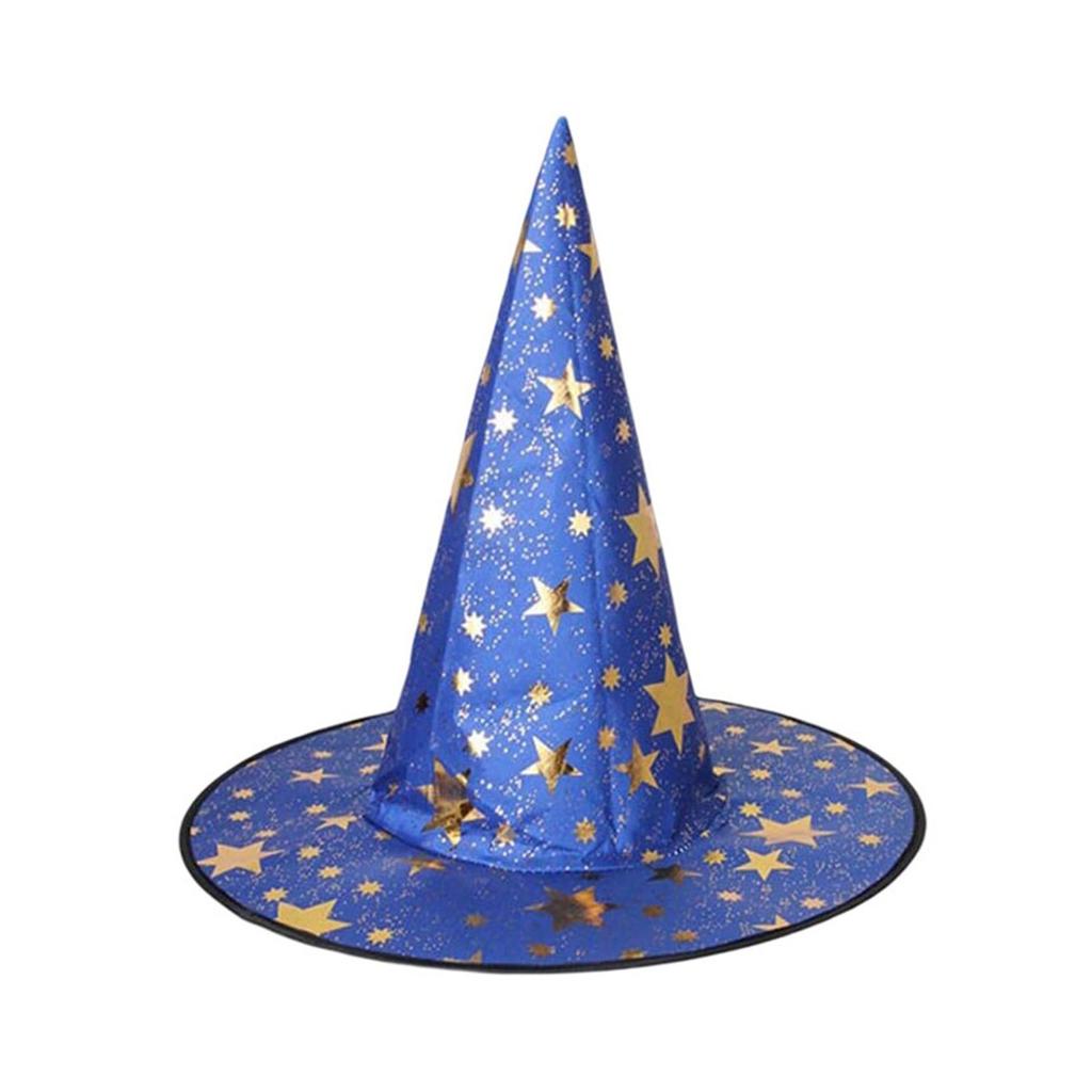 Хэллоуин Шляпа Детская Взрослая Маскарадный Наряд Маг Бронзовая Колдовская Шляпа Пентаграмма Вечеринка Хэллоуин Ведьма Сувенир 2025