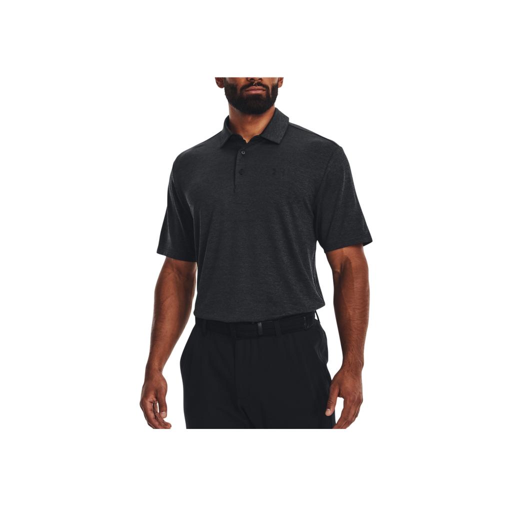 Under Armour Однотонная рубашка-поло для гольфа с коротким рукавом, мужская, черная 1378673-001