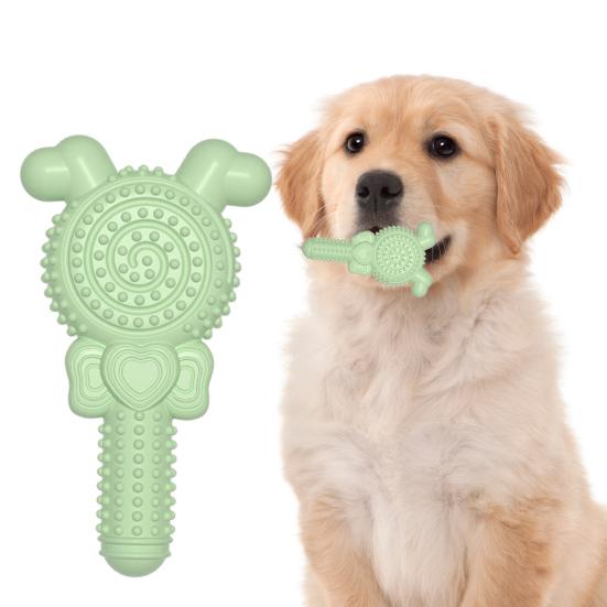 Интерактивная игрушка-жевалка для щенков, прорезывание зубов, уход за зубами собак, снятие тревоги, здоровое жевание