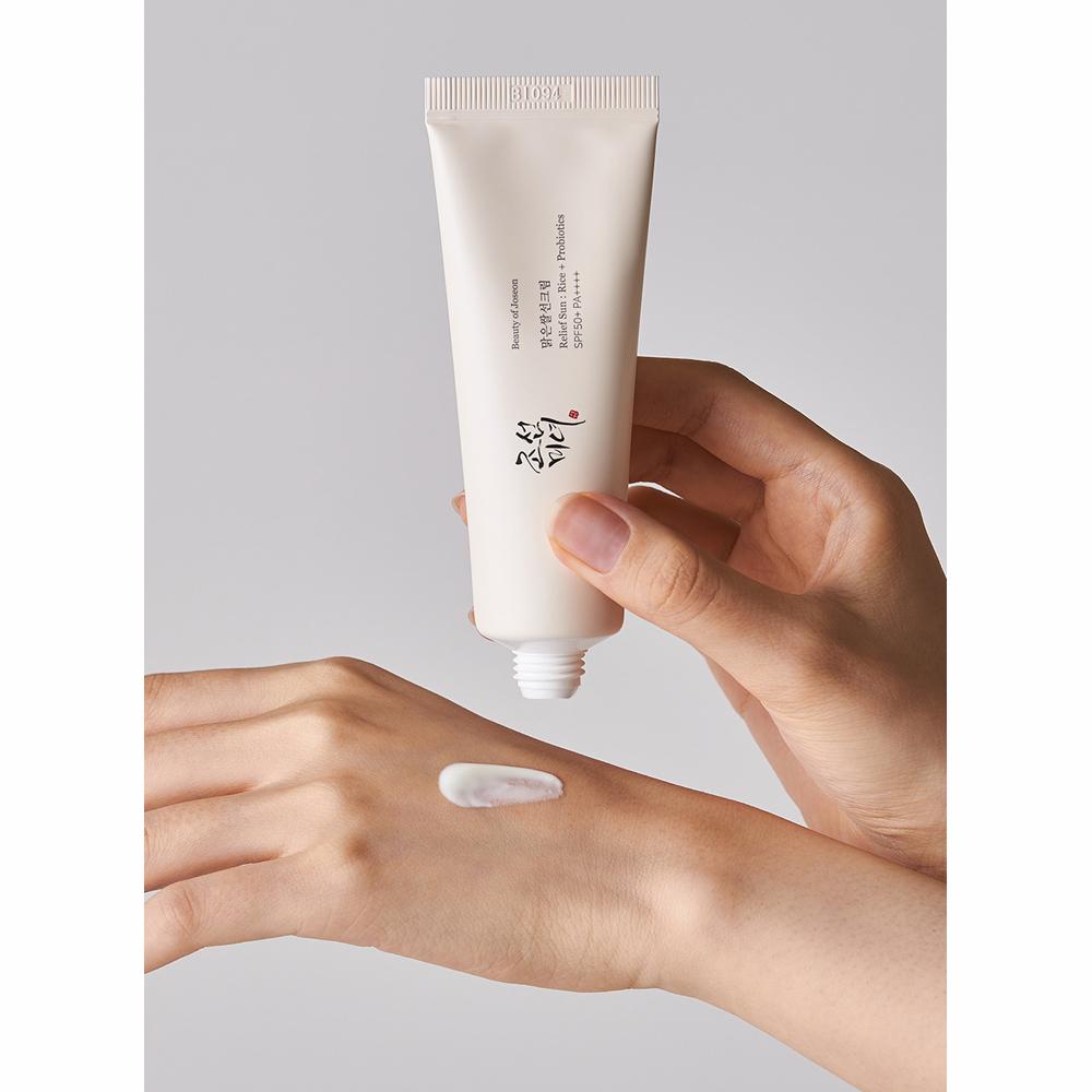Beauty of Joseon Солнцезащитный крем Relief Sun Rice + Пробиотики, 50 мл (2pcs) SPF50+ PA++++, Корейский