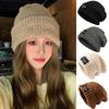 Разноцветные вязаные шапки-бини Женские/Мужские Теплый берет Высокое качество Зимние Осенние Шапки Уличные